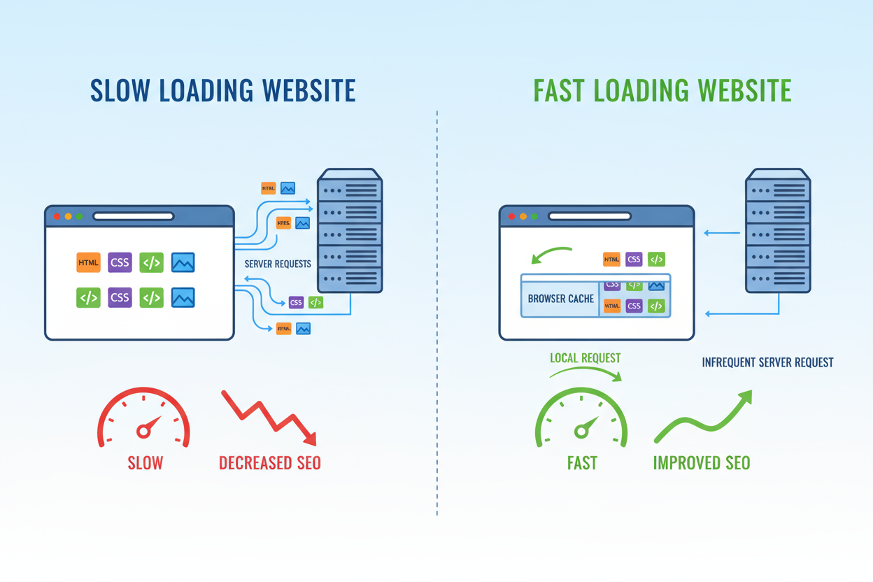 How Browser Caching Improves Website Speed & SEO