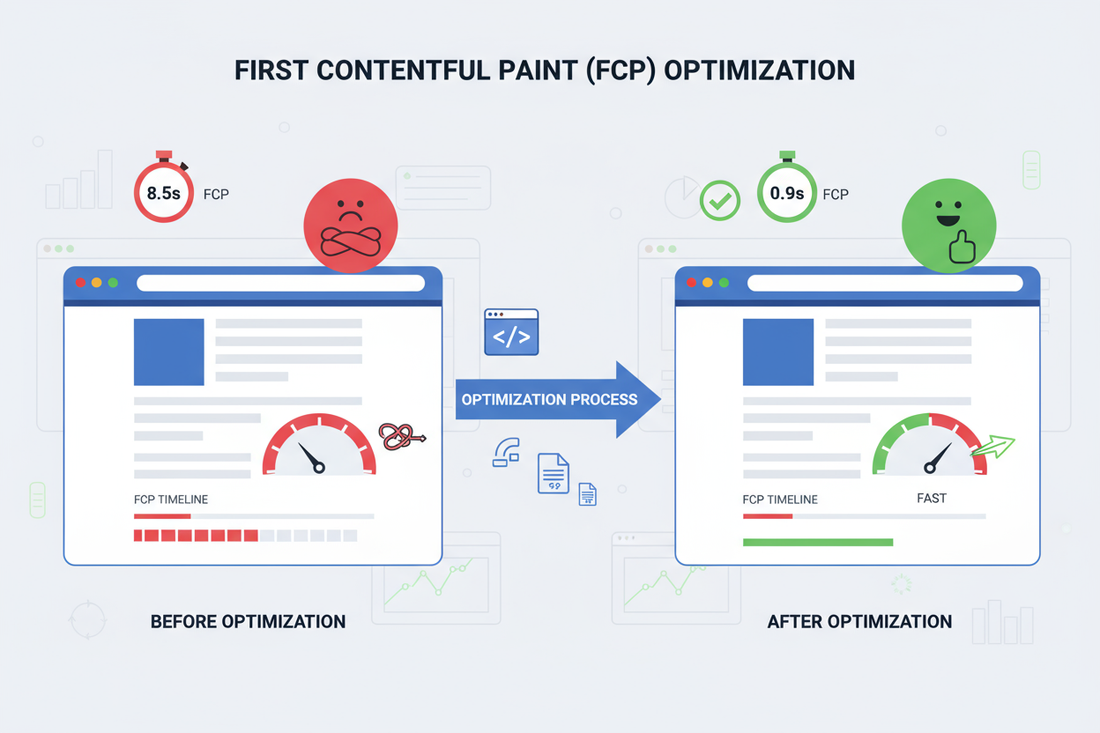How to Fix Slow First Contentful Paint (FCP) Issues