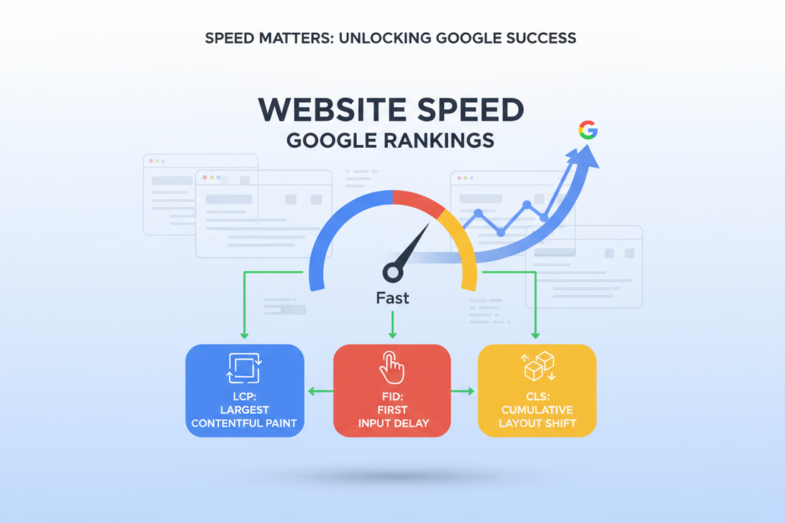How Website Speed Affects Google Rankings and Core Web Vitals