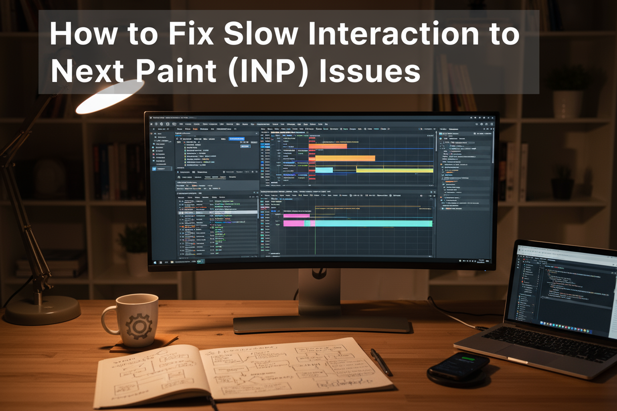 How to Fix Slow Interaction to Next Paint (INP) Issues